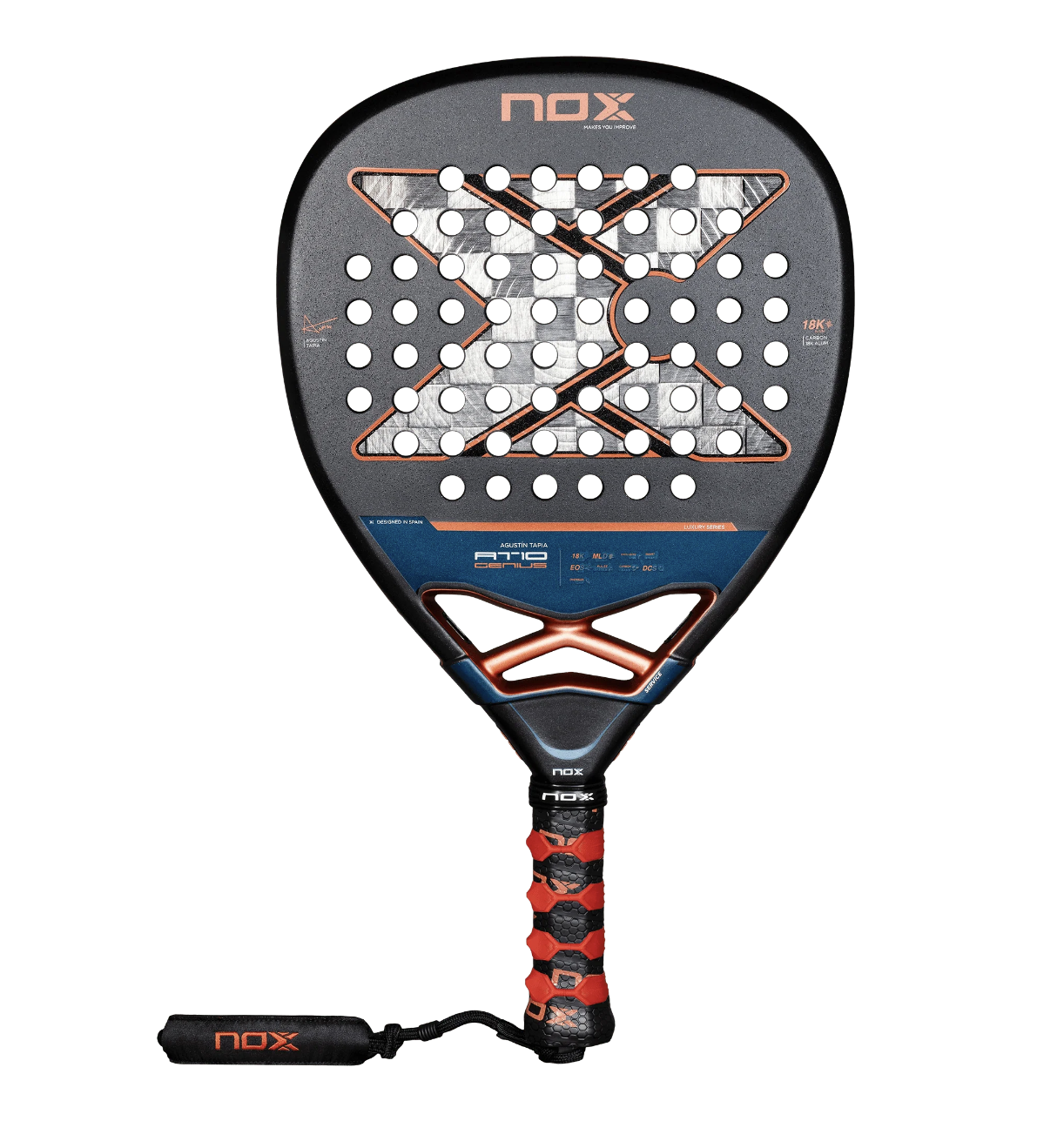 Raquette padel nox attack 18k
